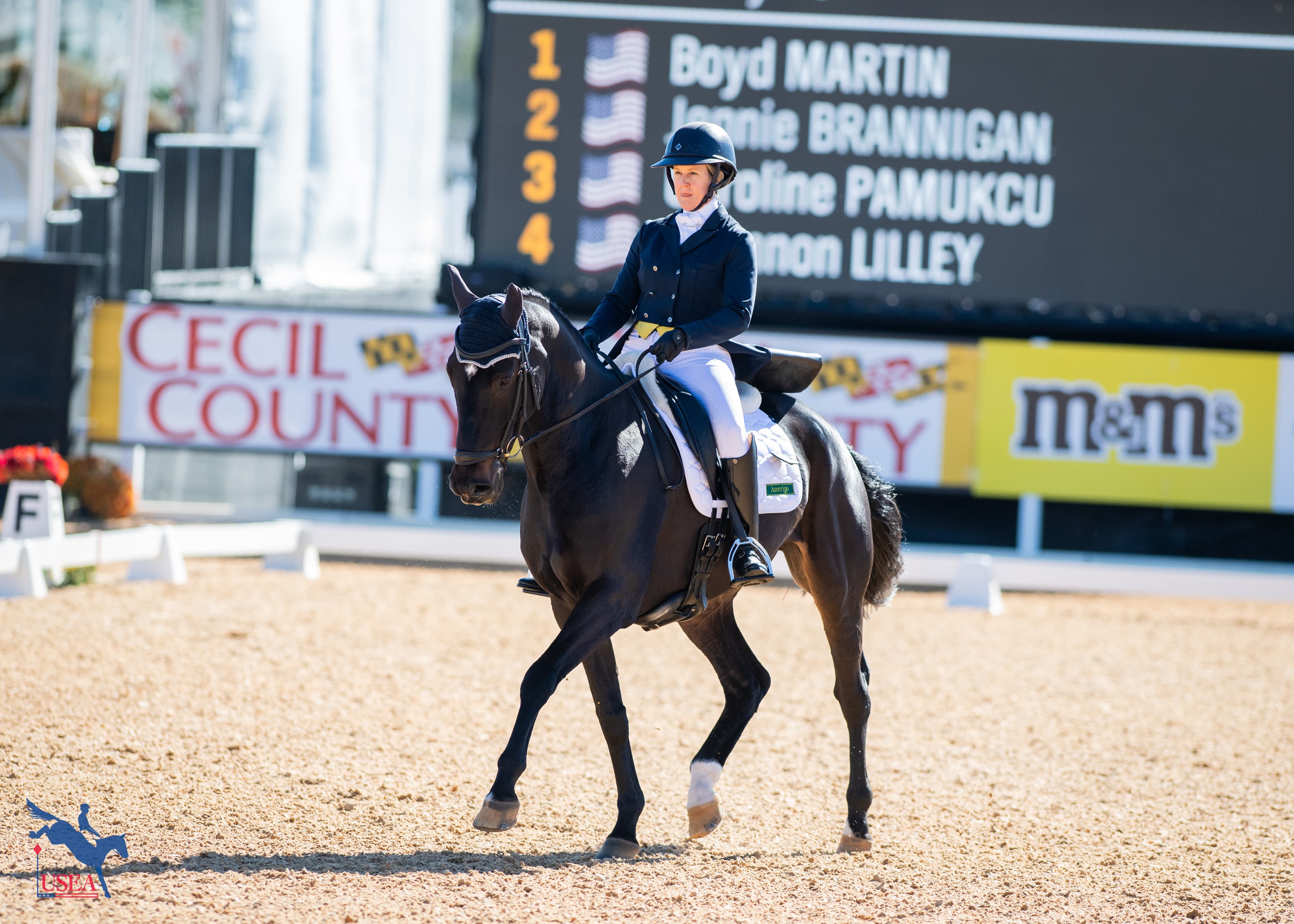 11th I Allison Springer and Vandyke. USEA/Lindsay Berreth photo