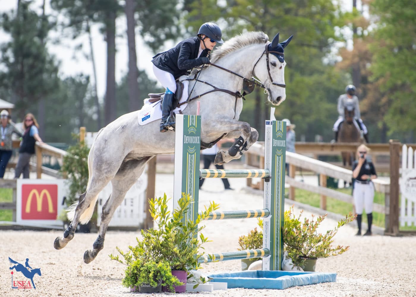 6th tie - Kim Severson and Cooley Corraghy Diamond. USEA/Lindsay Berreth photo
