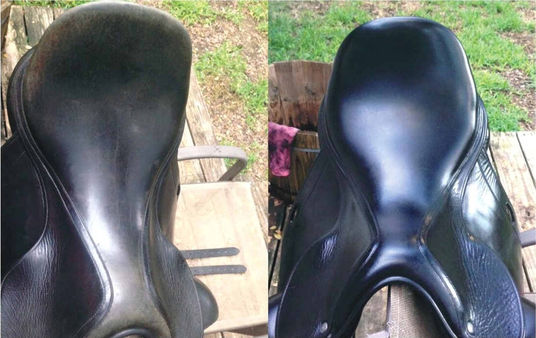 Professional Leather Dye Colour Restoration Repair Faded and Worn Saddles Boots 