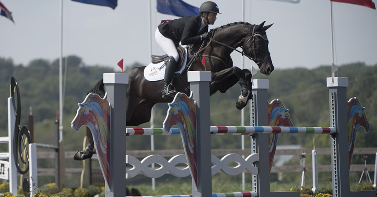 Tamra Smith and Mai Baum Show Jump Clear to Hold Lead at