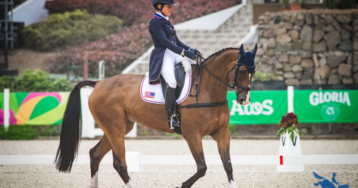 The Pan American Games from the Spectator's Seat Dressage Day