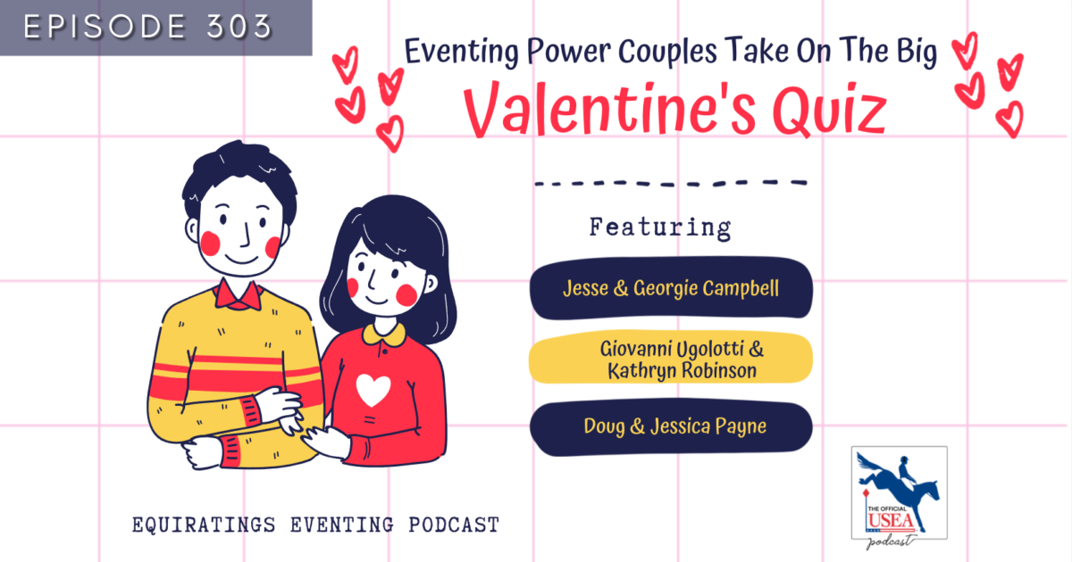 USEA Podcast #303 Eventing Power Couples Take on the Big Valentines Quiz  photo