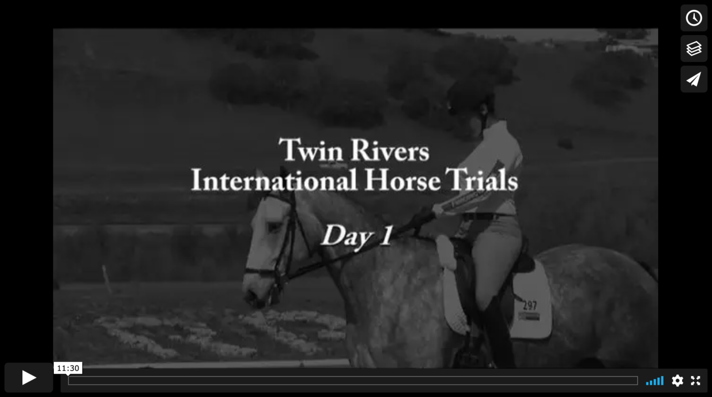 Day 1 Twin Rivers International Horse Trials
