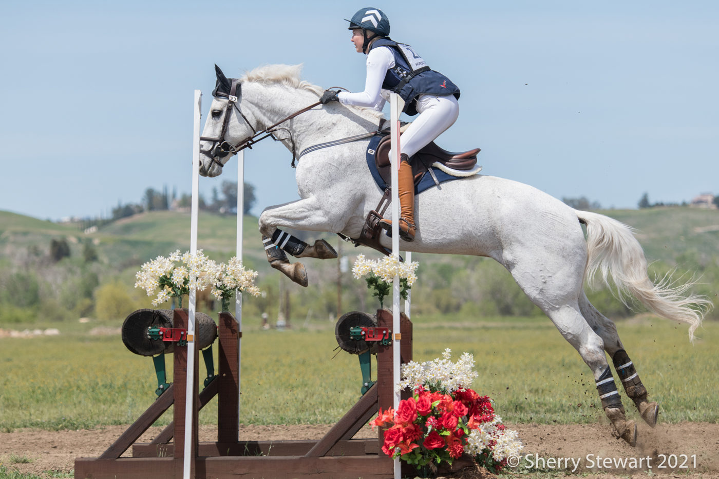 CCI3*-S - 2nd - Kelsey Holmes and NZB The Chosen One. Sherry Stewart Photo.