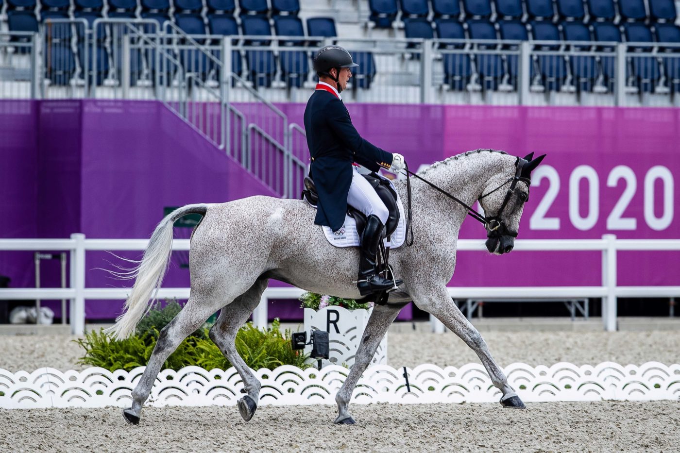 Oliver Townend and Ballaghmor Class helped lead Team GBR to the Gold Medal. EMS Photo