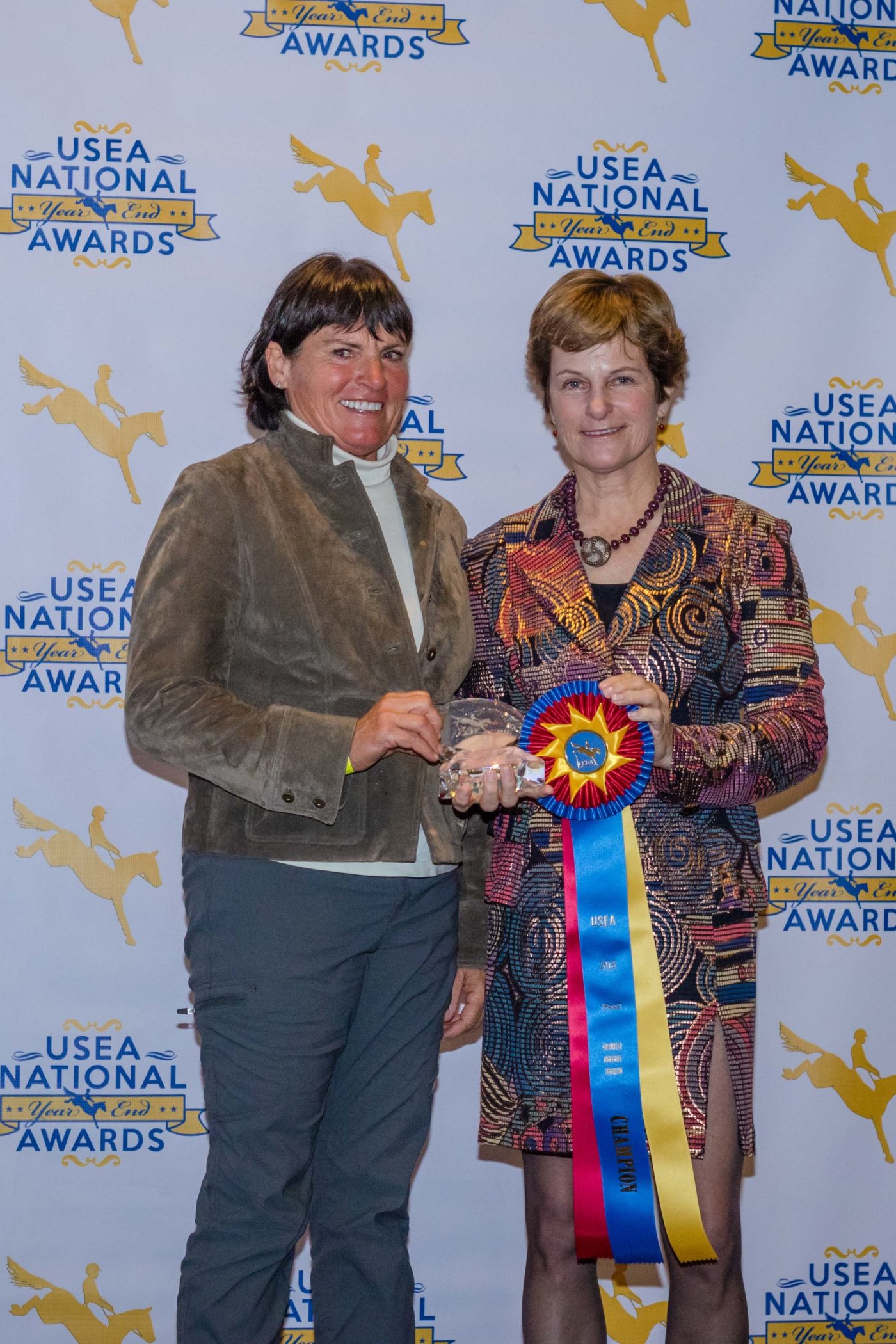 The 2018 Sunsprite Warmbloods Volunteer of the Year is Vicki Reynolds.