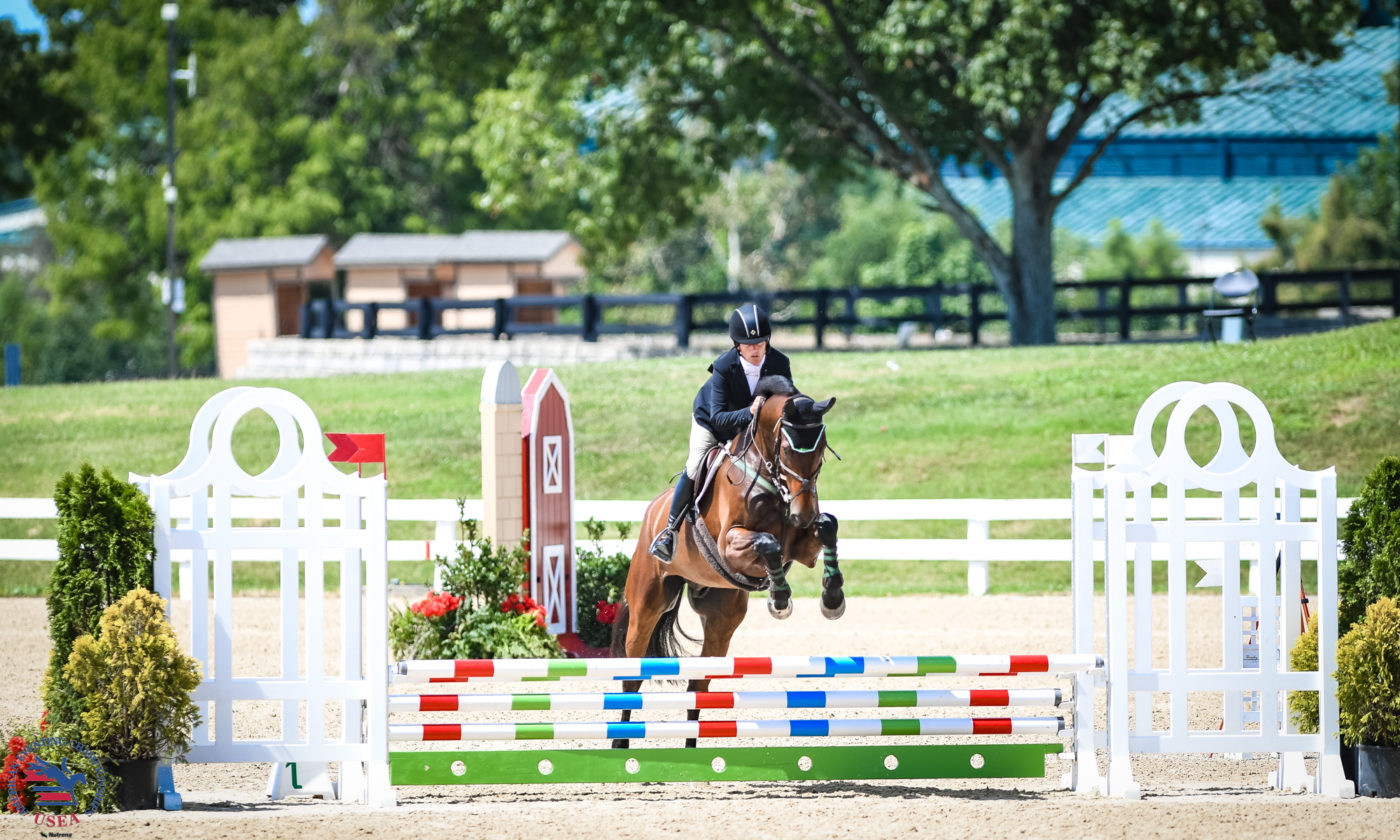 Show Jumping Shakes Things Up for Beginner Novice AEC Competitors pic picture