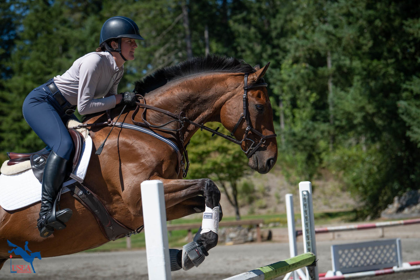 Picture perfect form. USEA/Olivia Airhart Photo