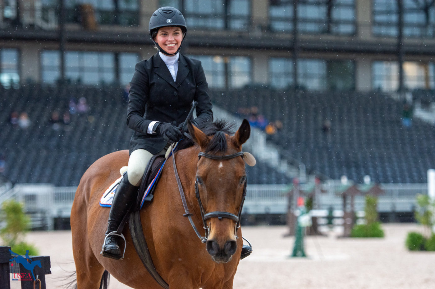 Emma Vallely and Monte Carlo competed for the University of Florida. USEA/Shelby Allen photo