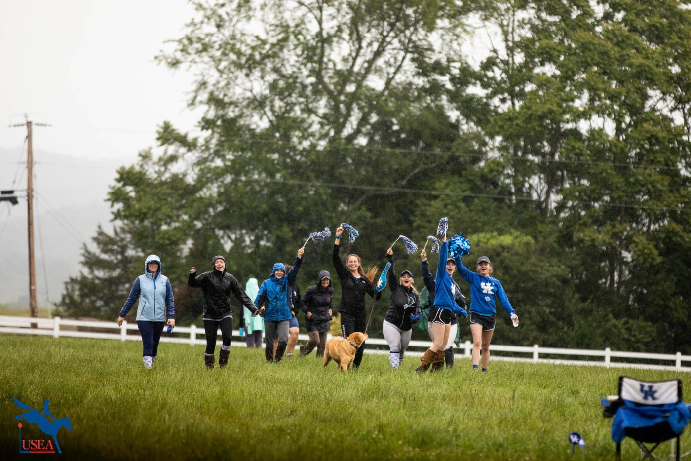 UK won't miss out on showing their spirit out on the course! USEA/Kim Beaudoin photo