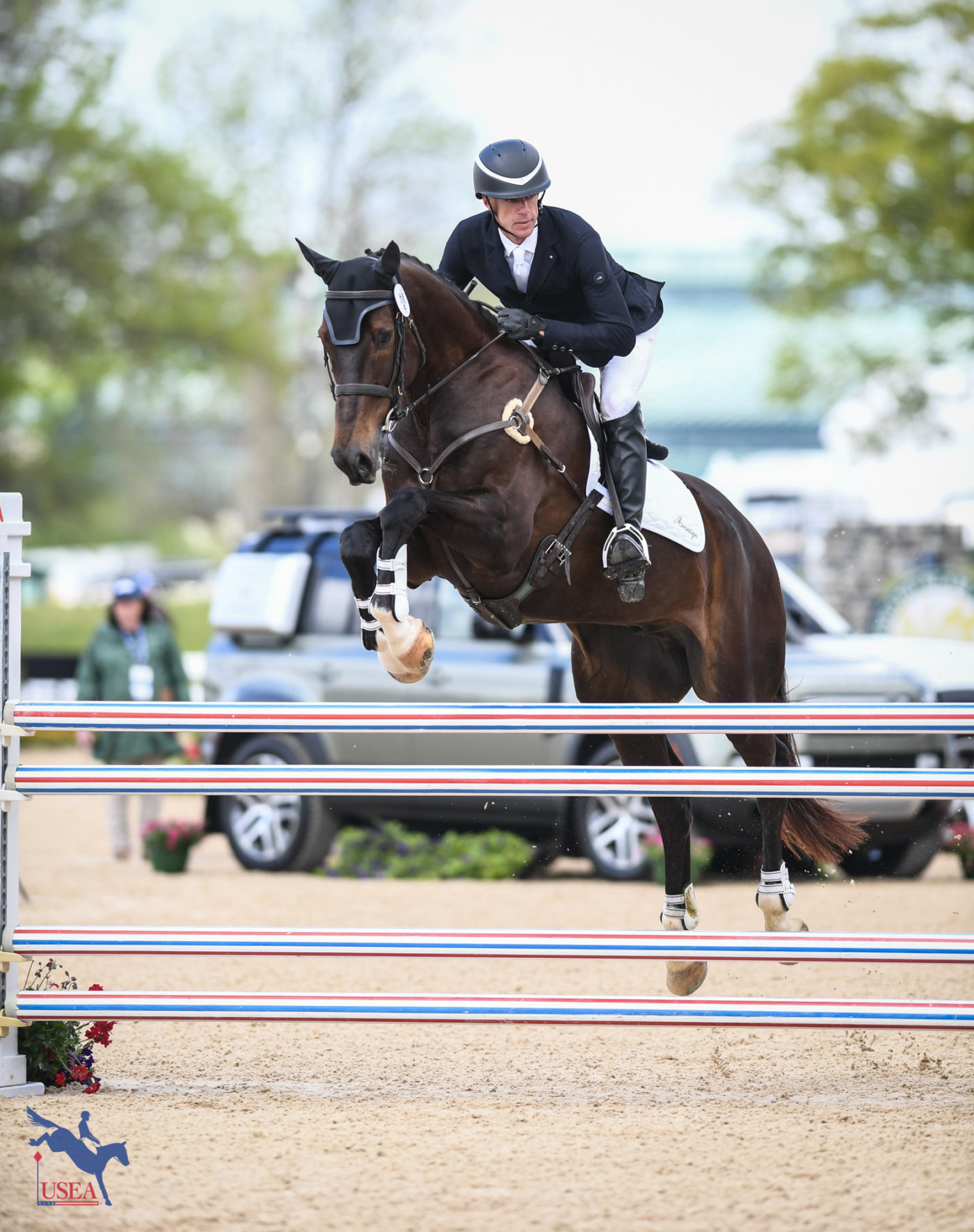 Dan Kreitl and Carmango finished fifth with a clear round. USEA/Lindsay Berreth photo