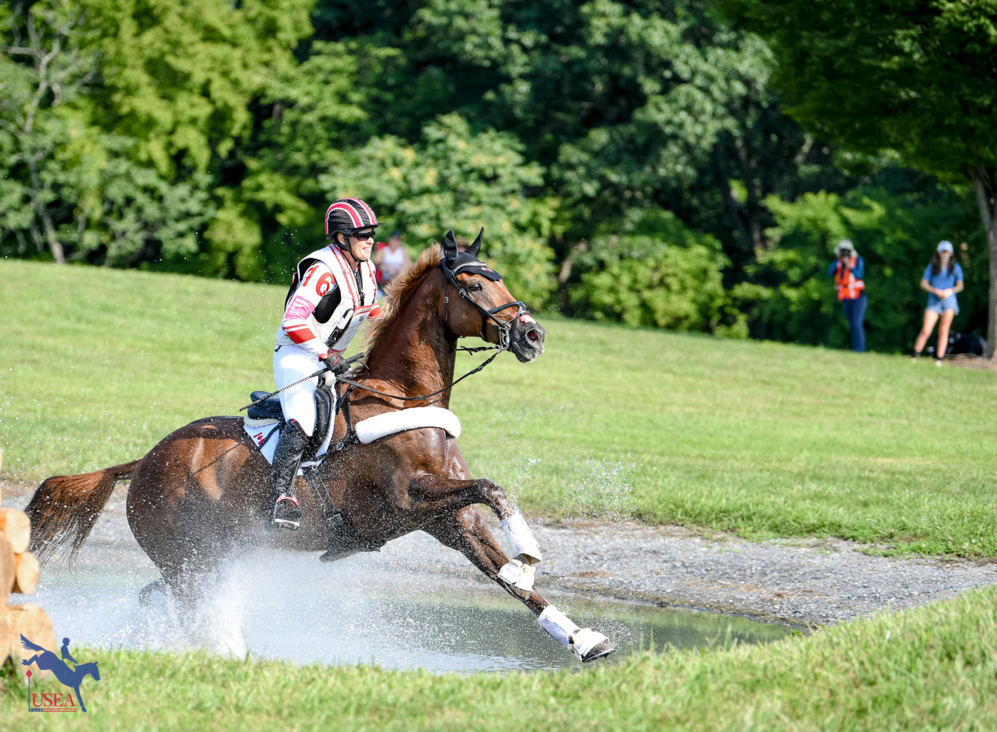 Canada's Lisa Marie Fergusson and Honor Me finished fourth in the CCI4*-S. USEA/Lindsay Berreth photo