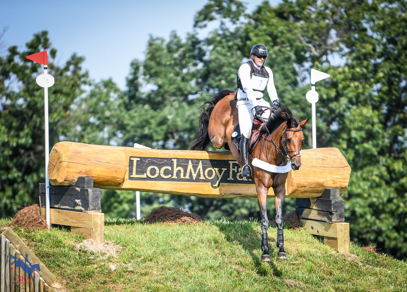 Bobby Meyerhoff and Lumumba finished seventh in the CCI4*-S. USEA/Lindsay Berreth photo