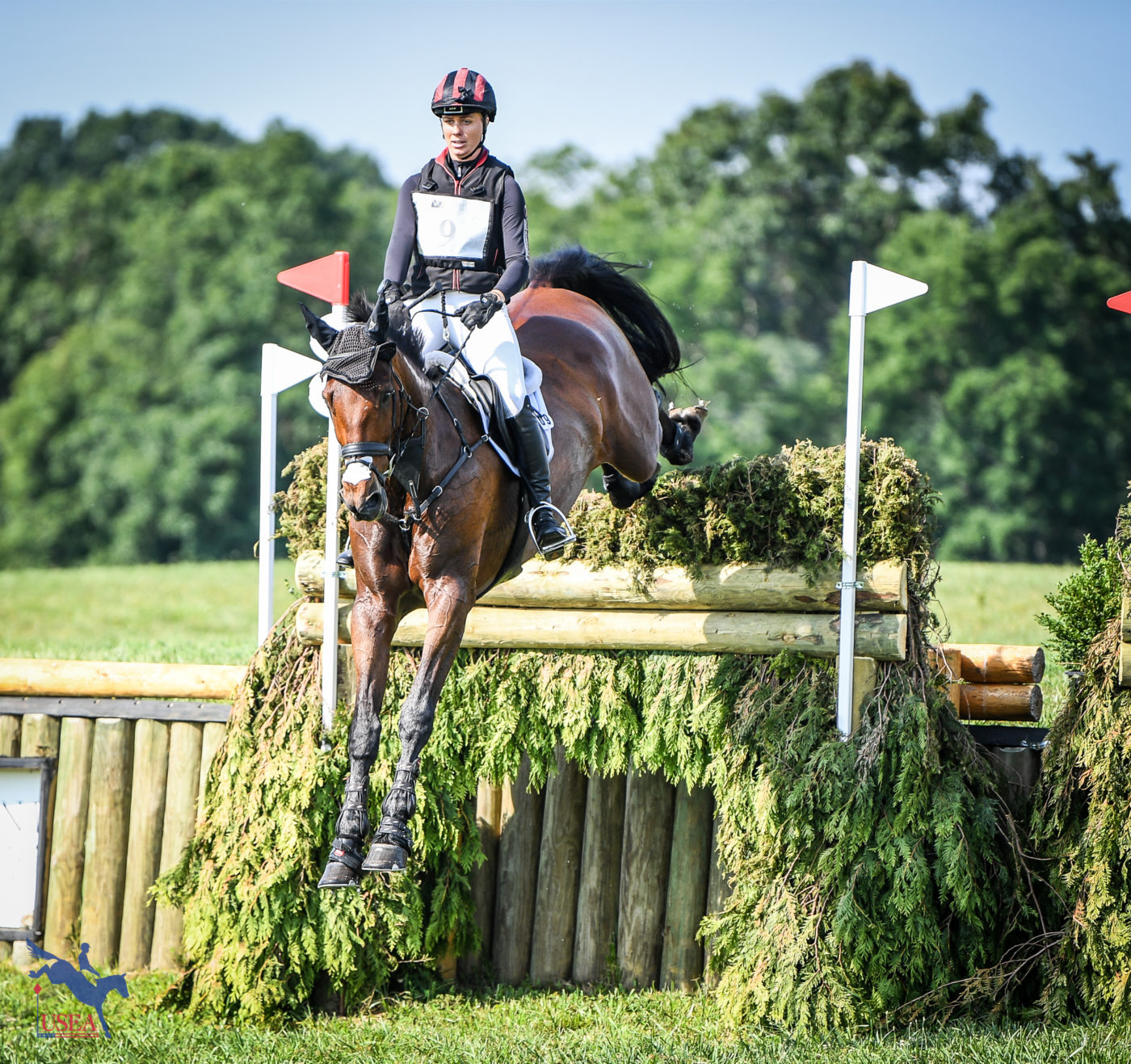 Caroline Pamukcu and King's Especiale finished third in the CCI4*-S. USEA/Lindsay Berreth photo