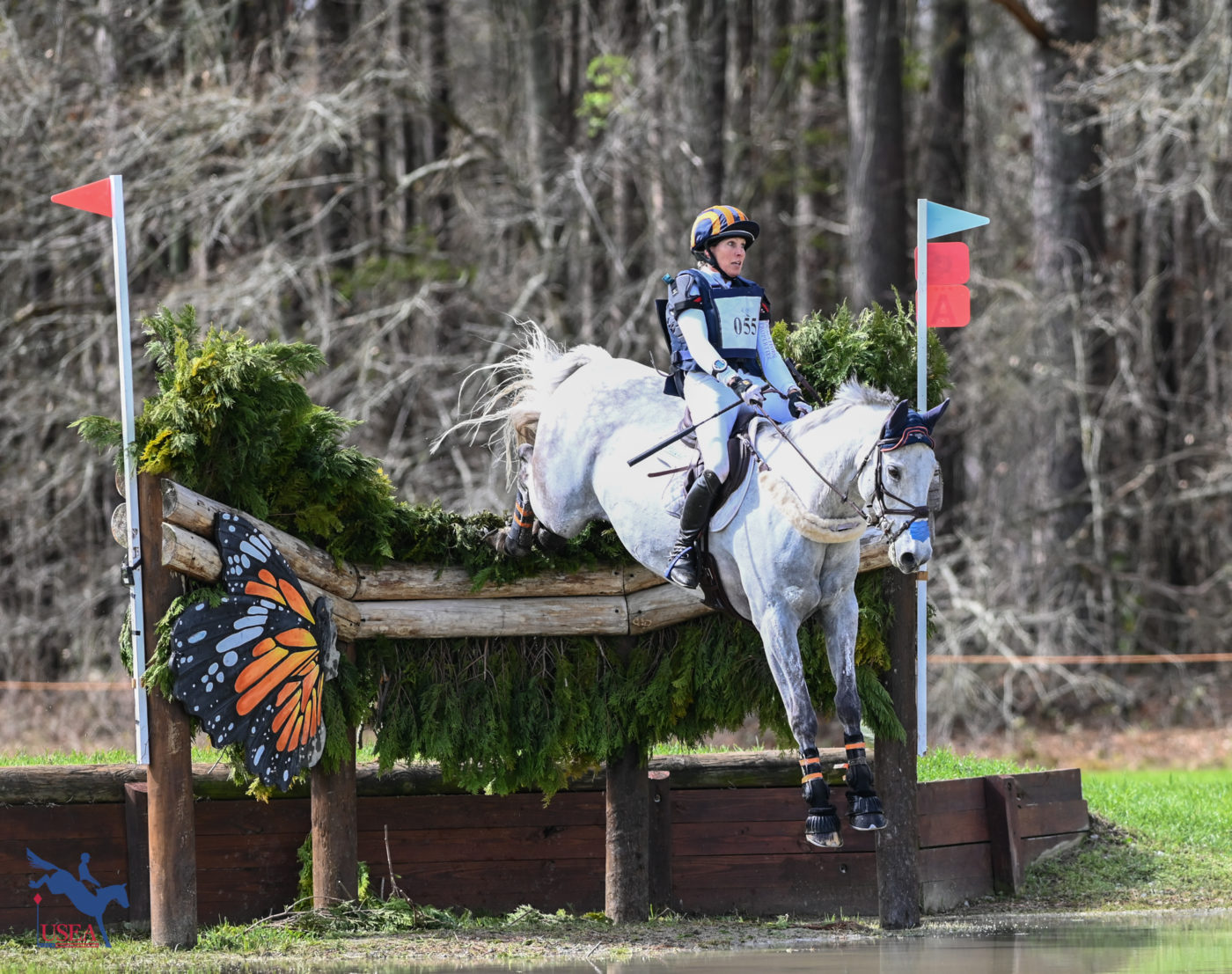 Liz Halliday-Sharp won the CCI3*-S at Carolina from start to finish with Cooley Be Cool. USEA/Lindsay Berreth photo