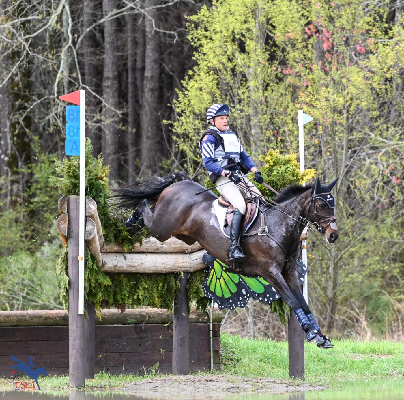 Boyd Martin and Kentucky-bound Contessa looked strong through the final water in the CCI4*-S. USEA/Lindsay Berreth photo