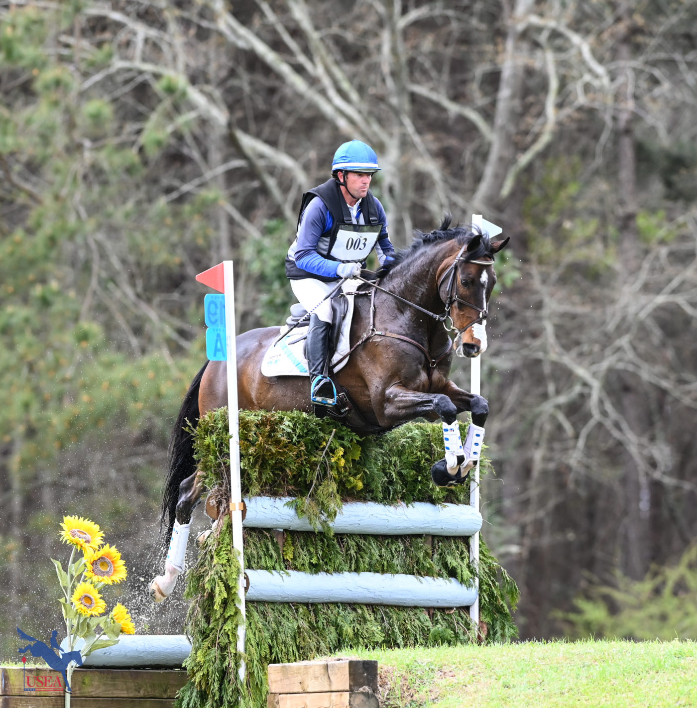 Will Faudree added another top 10 finish to his resume this weekend, landing in eighth place with Mama's Magic Way. USEA/Lindsay Berreth photo