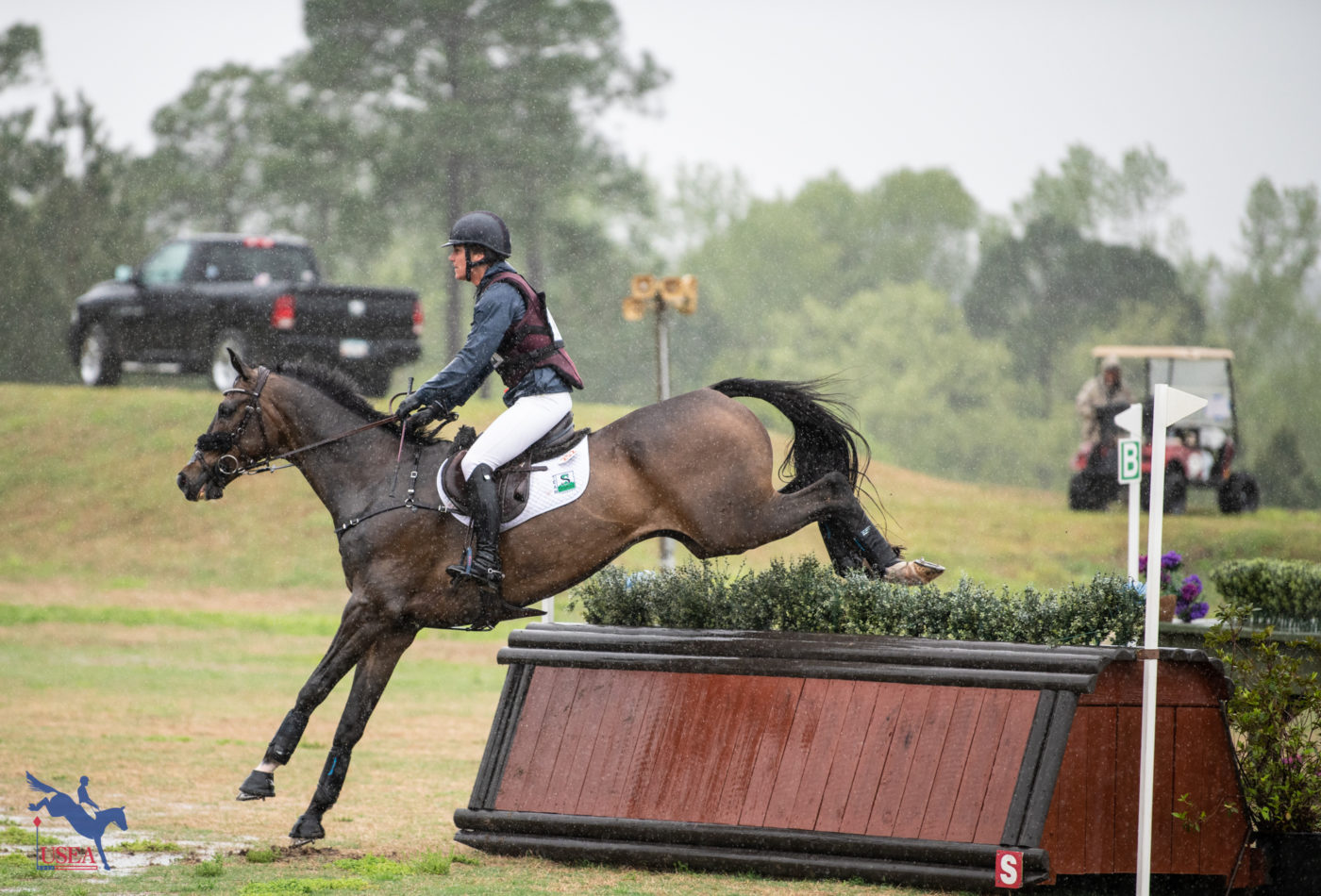 Ariel Grald and Forrest Gump 124 finished fourth in the CCI3*-S. USEA/Lindsay Berreth photo