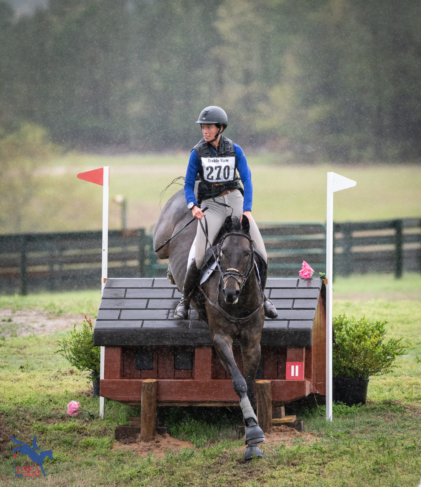 Elle Choate and Paddrick jumped to eighth in the CCi3*-S. USEA/Lindsay Berreth photo