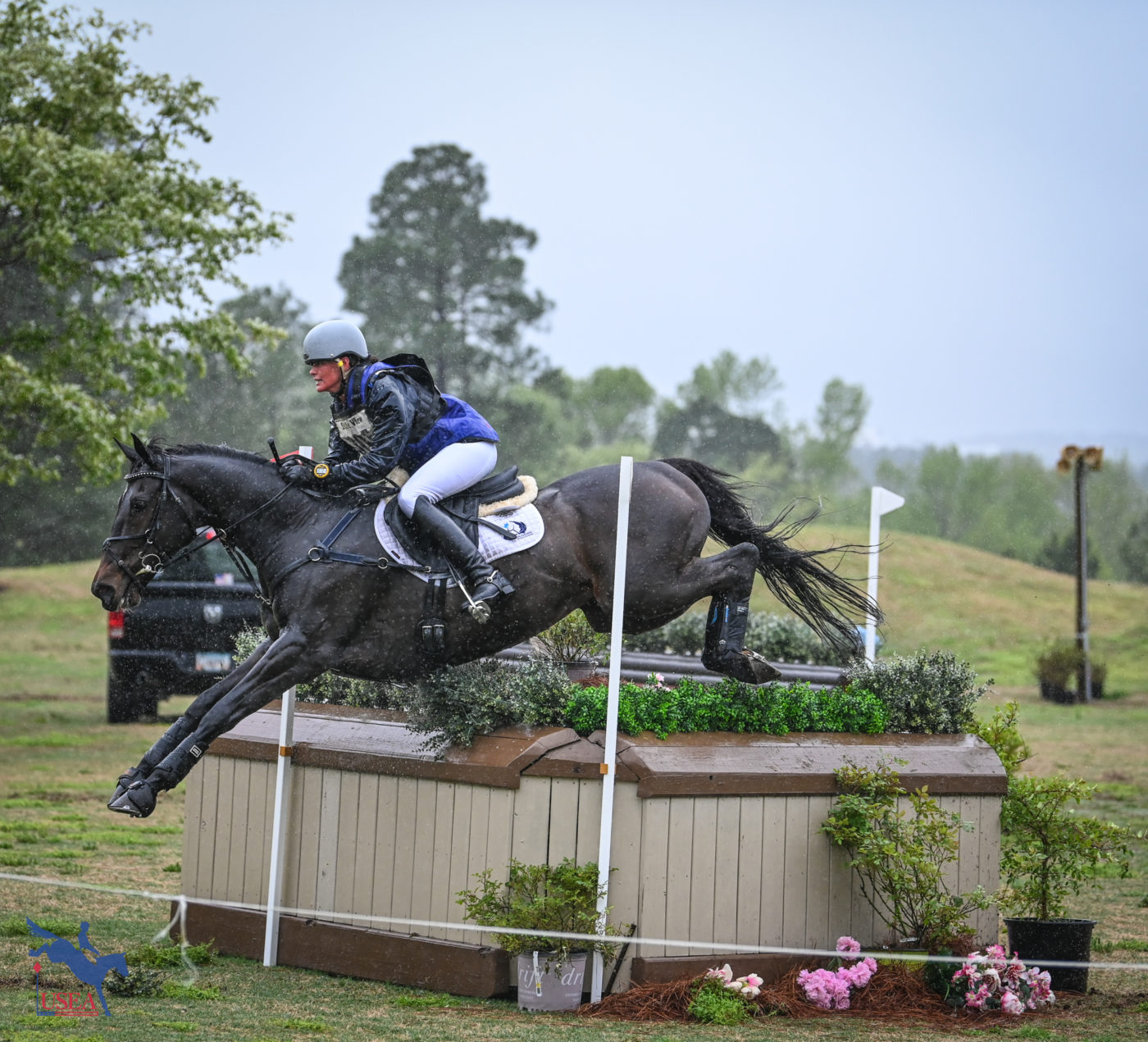 Hayley Frielick and Dunedin Black Watch finished third in the Advanced division. USEA/Lindsay Berreth photo