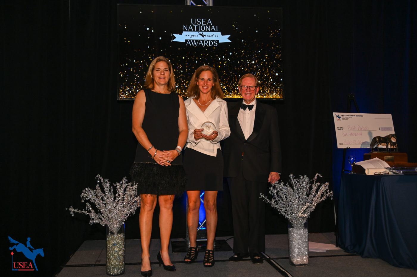 Liz Messaglia was honored with the Amateur Impact Award