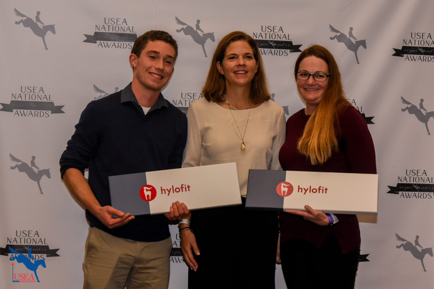 Hylofit USEA Classic Series Heart Rate Monitor Winners. Jackson Dillard and Whitney Tucker Billeter.