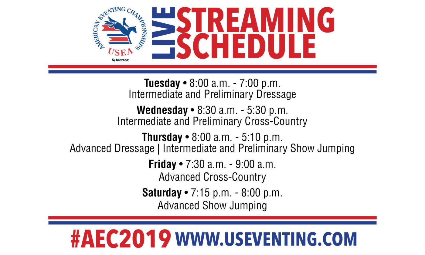 How to Watch the AEC Live!