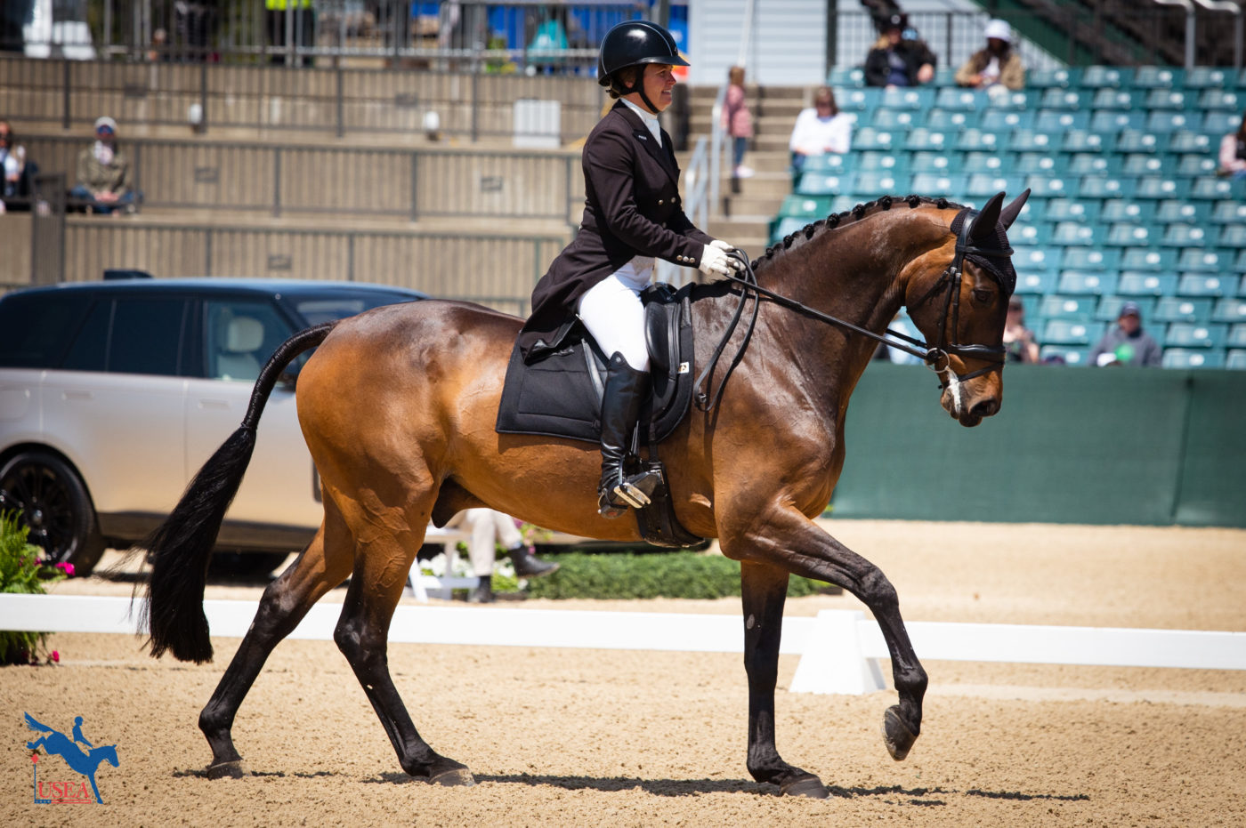 Rounding out the top ten on day one is Hannah Sue Burnett and Capital HIM. USEA/ Meagan DeLisle photo.