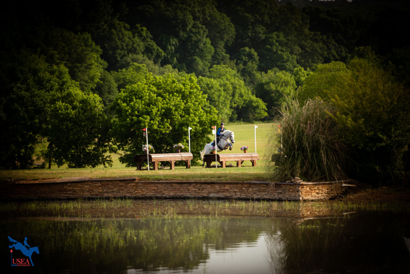 Chattahoochee Hills offered a never ending suppy of stunning backdrops. USEA/ Meagan DeLisle photo