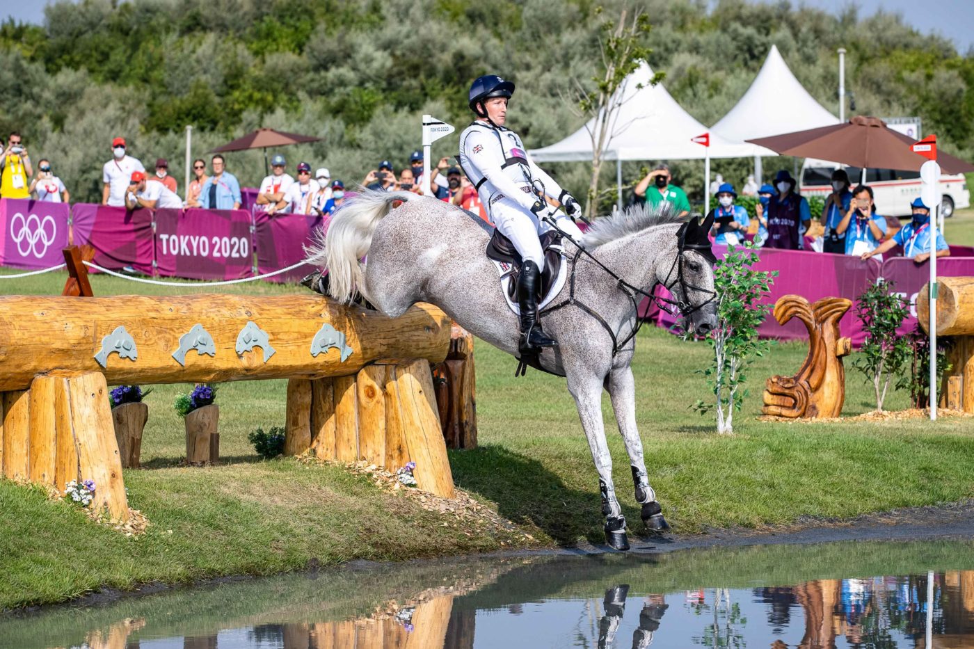 olympic horse jumping falls