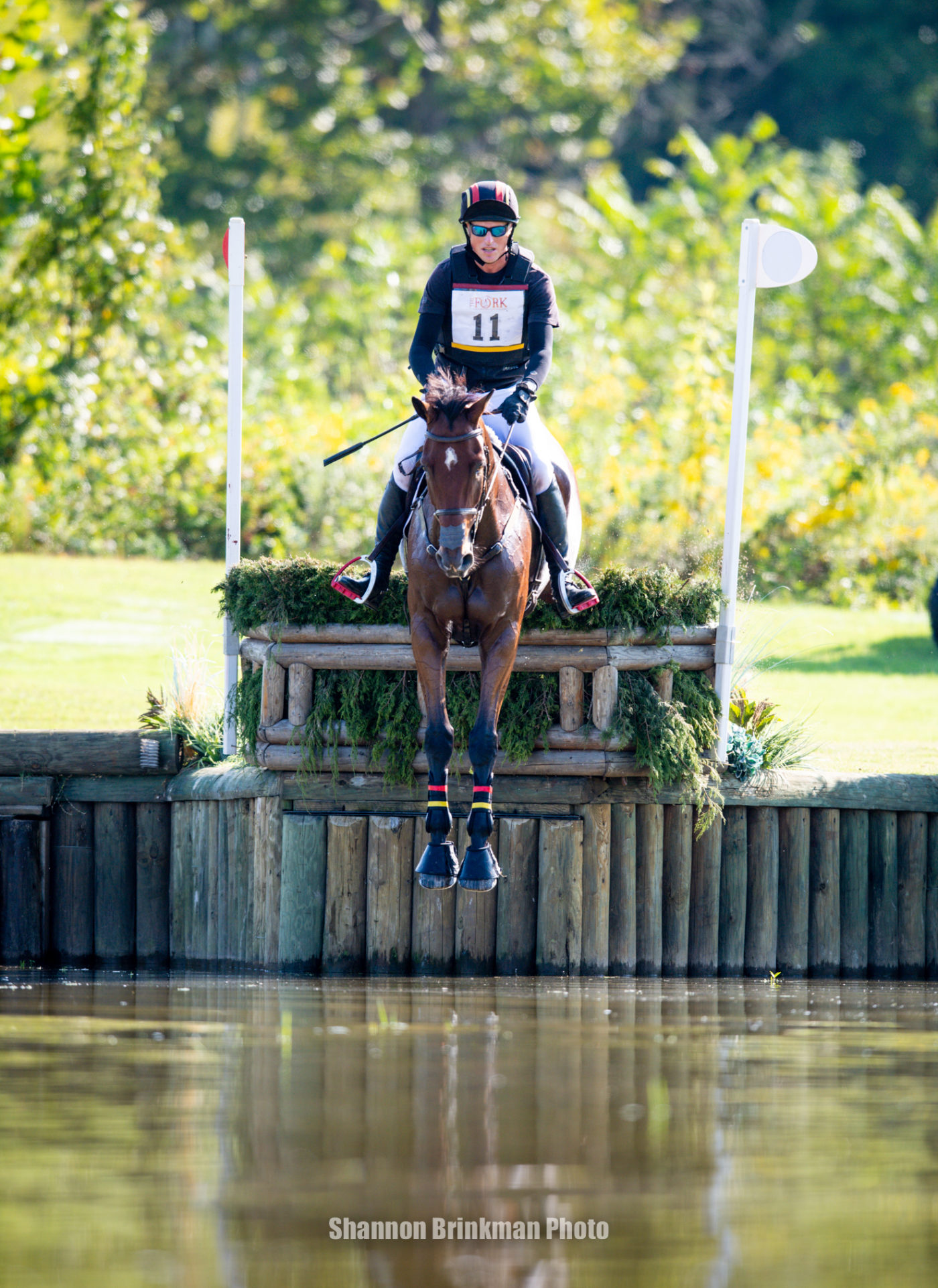 Doug Payne and Quantum Leap finished up the CCI4*-S in third. Shannon Brinkman Photography photo