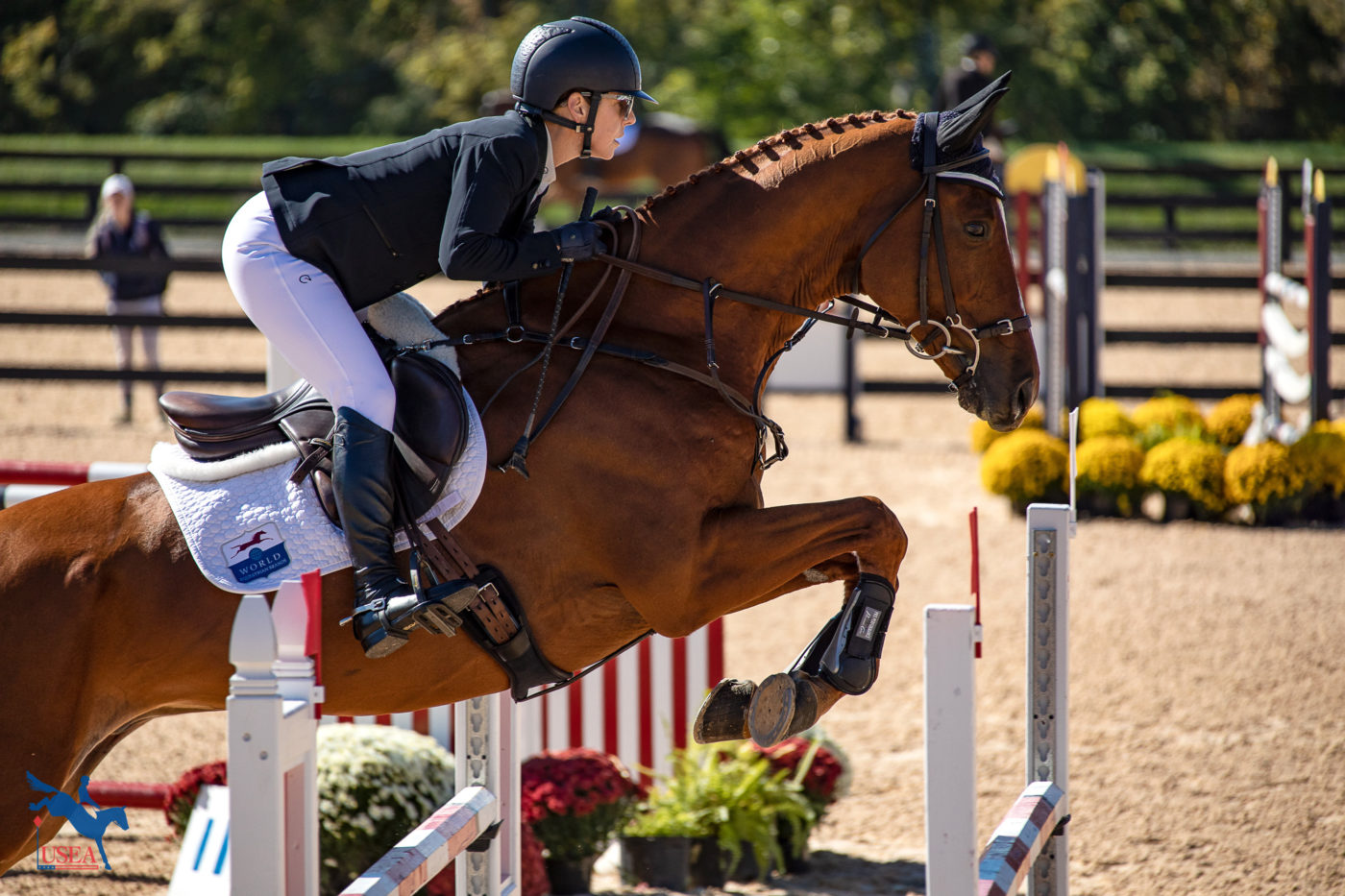 Shannon Lilley and Ideal HX. USEA/ Shanyn Fiske photo
