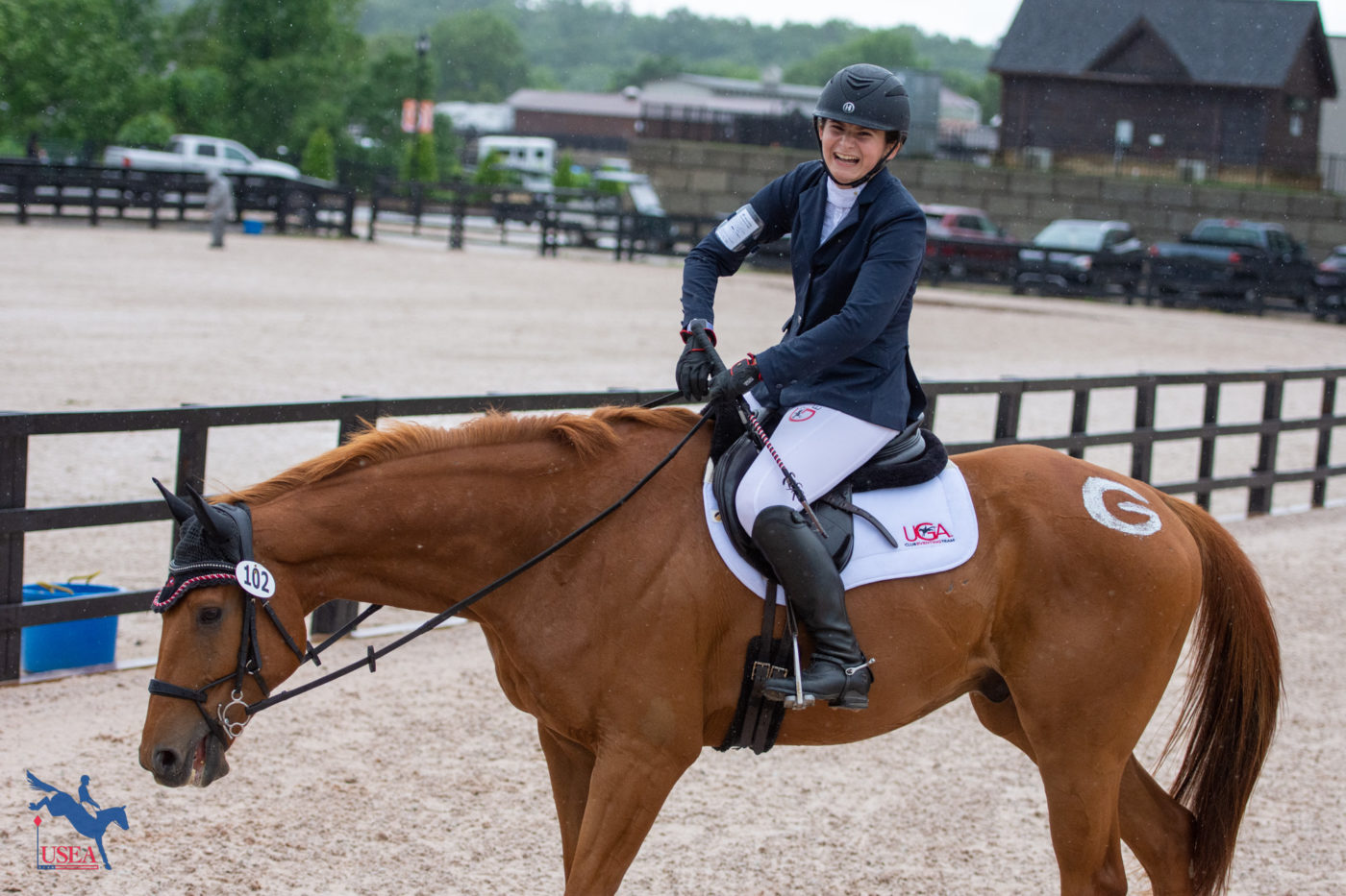 Julia Baumohl and Playground competed for UGA. Usea/Shelby Allen photo