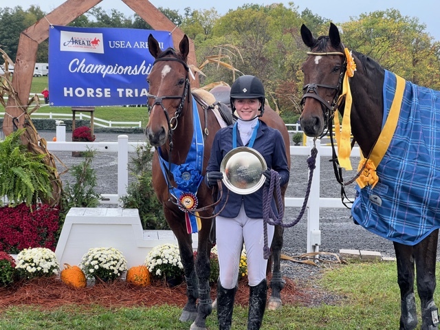 Eight New Champions Rise to the Occasion at USEA Area II Championships