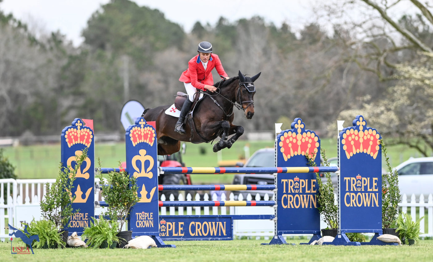 One rail moved Boyd Martin's final mount, Contessa, into tenth following the second day. USEA/Lindsay Berreth photo