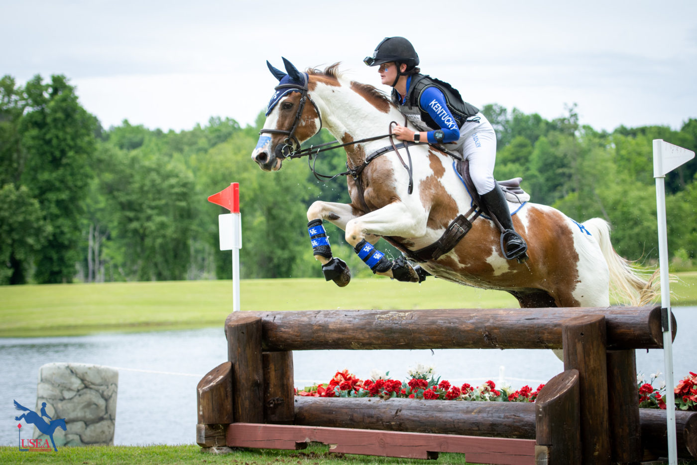 Ellie Teasley rode the colorful Quintessential for UK. USEA/Shelby Allen photo