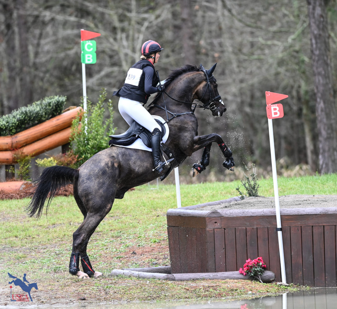 Caroline Martin and HSH Blake ended their weekend in the CCI3*-S in third. USEA/Lindsay Berreth photo